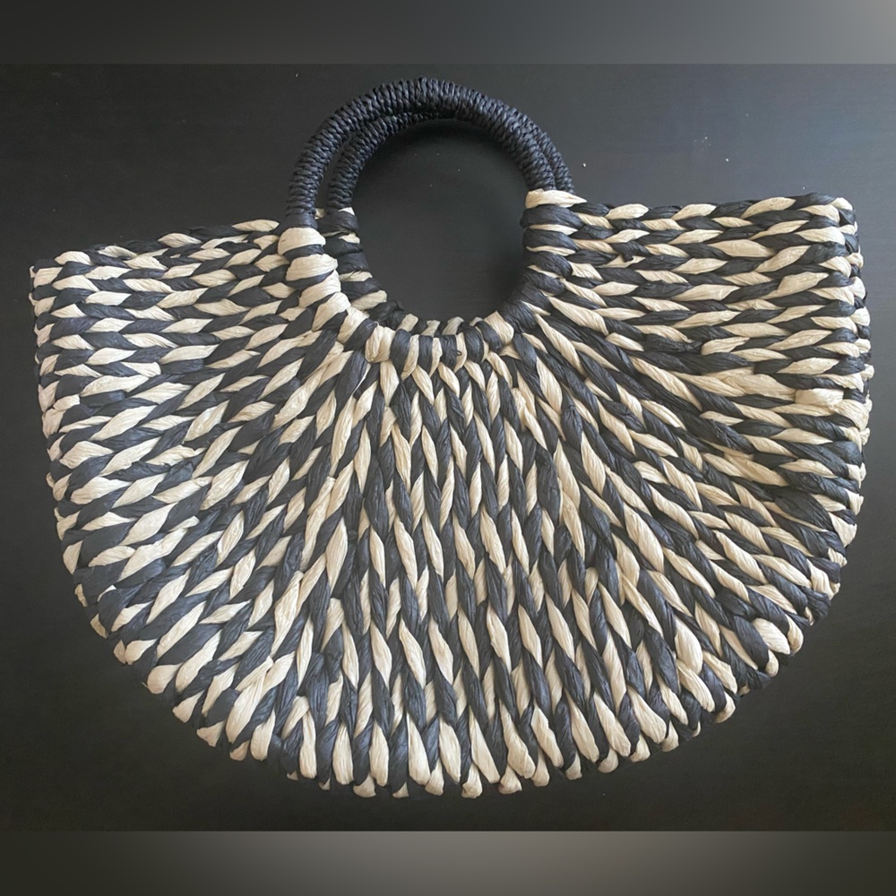 Black and white bag
